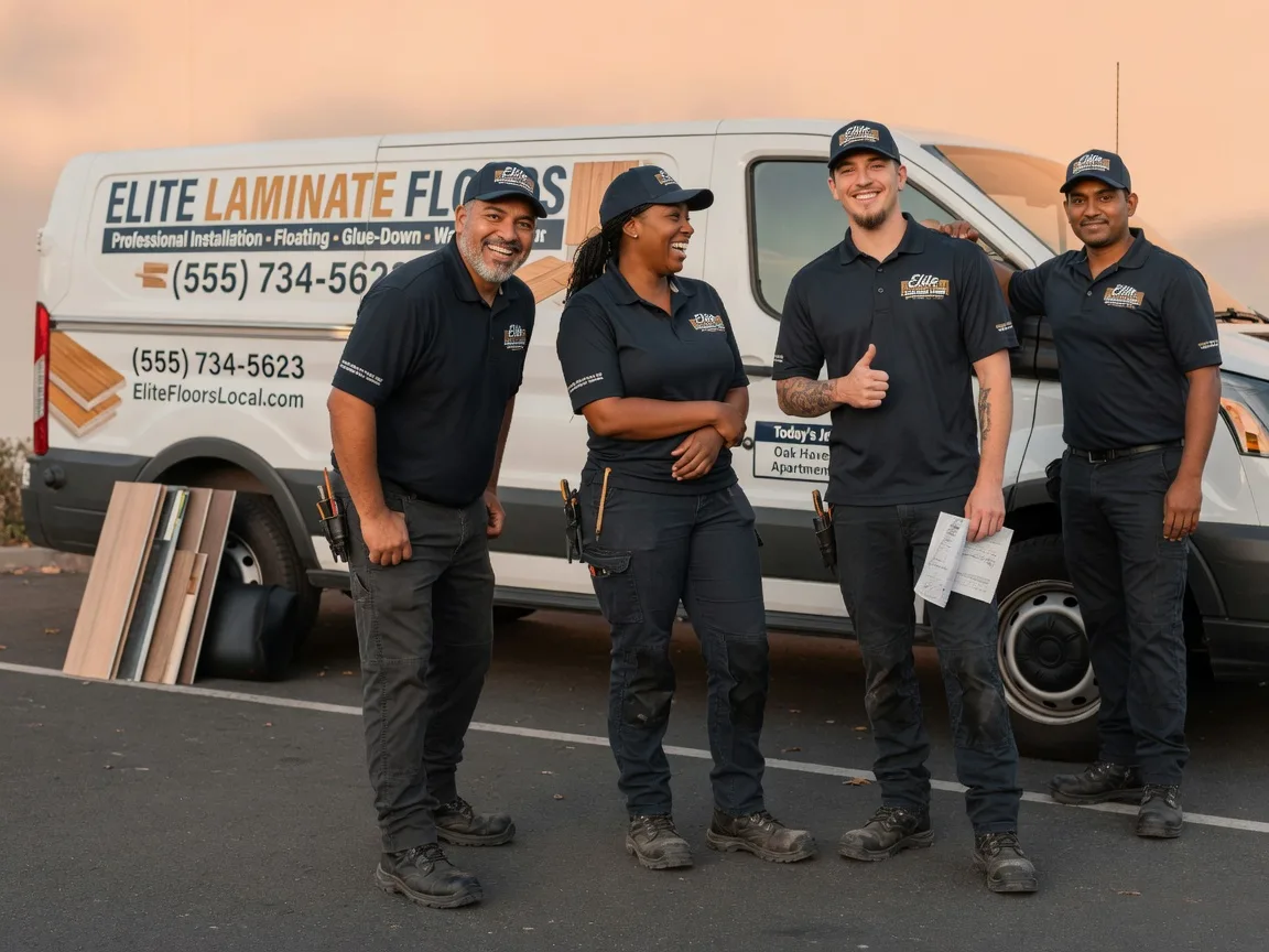 Laminate flooring installation company in Great Lakes, IL